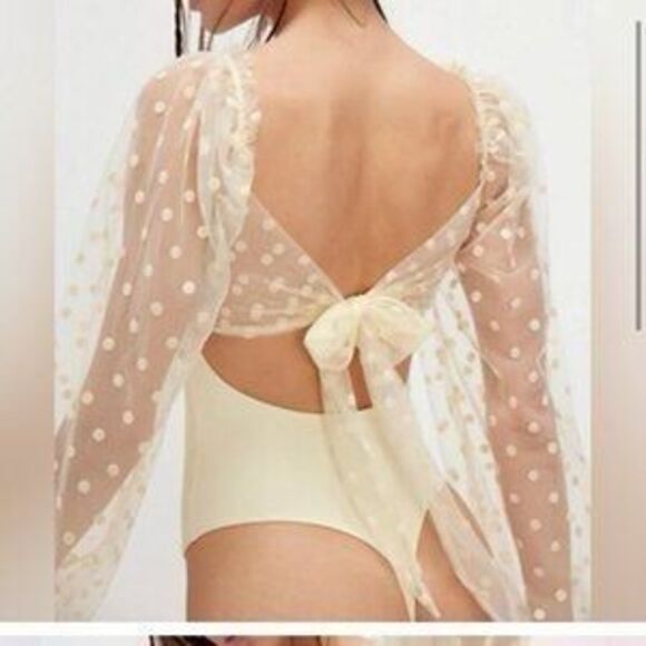 FREE PEOPLE INTIMATELY Molly At Midnight Bodysuit - - Picture 3 of 9